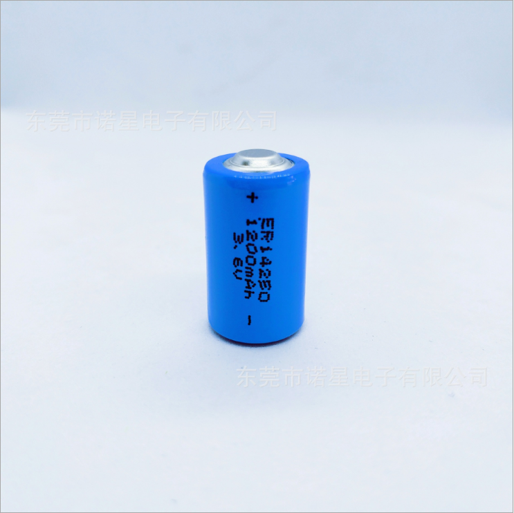 High capacity ER14250 lithium thionyl chloride battery 2