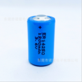 High capacity ER14250 lithium thionyl chloride battery 3