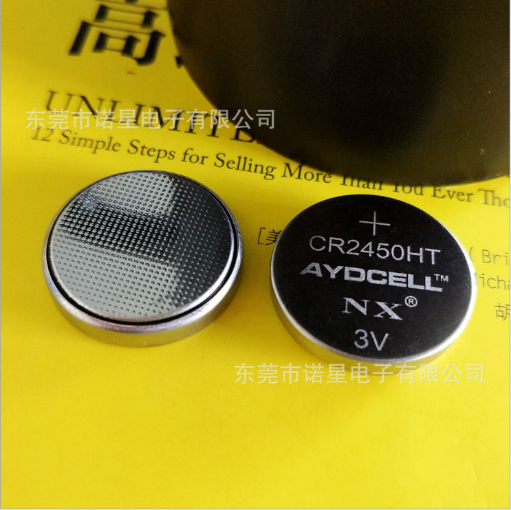 CR2450耐高温锂锰电池胎压检测系统电池 3
