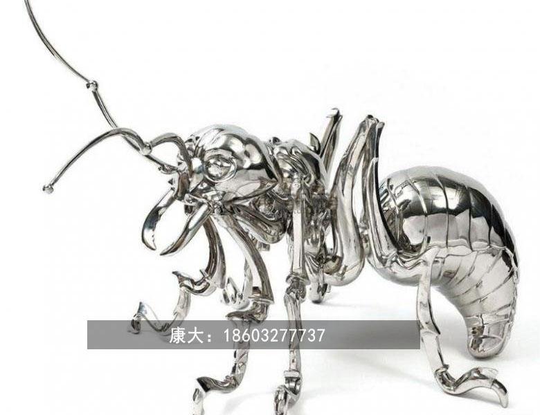 不鏽鋼蜜蜂雕塑 創意工藝品景觀動物擺件 4