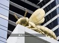 不锈钢小蜜蜂雕塑抽象景观昆虫雕塑 3