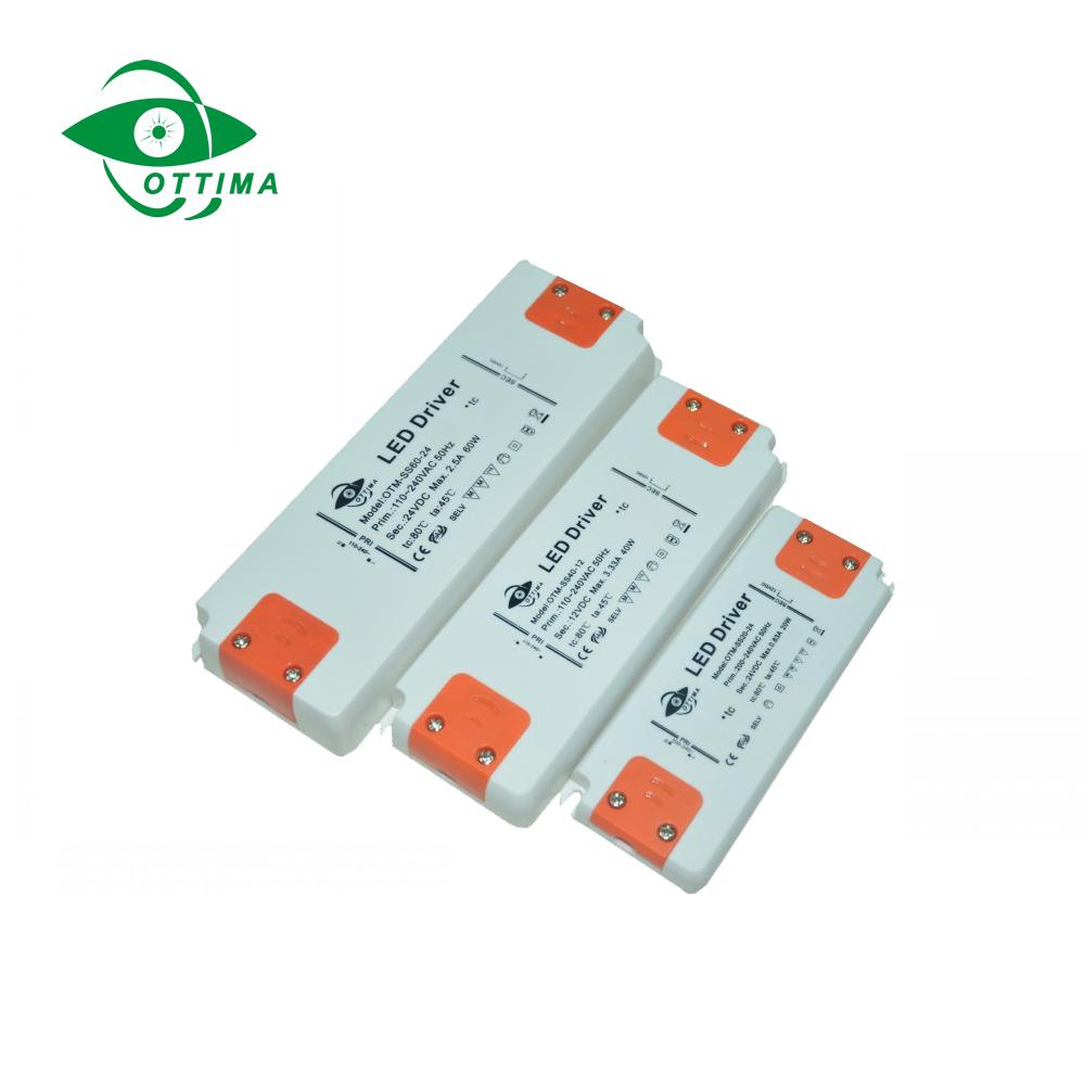 24v 50w ultra thin slim led driver constant voltage  Ultra thin led driver 