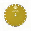 Concrete cutting blade