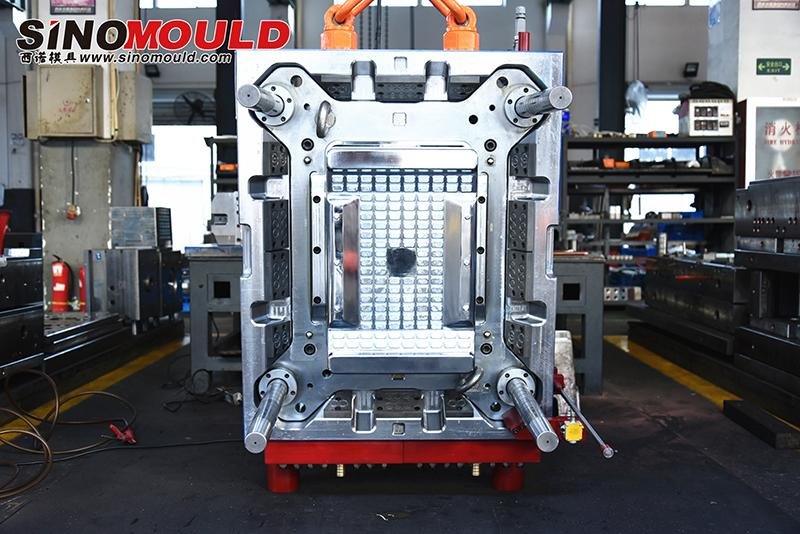 Plastic Injection Crate Mold 2