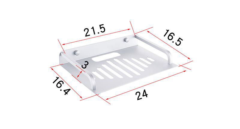 Storage box rack router Brackets Set Top Box Holder 5