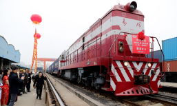 全國到中亞五國將鐵路運輸