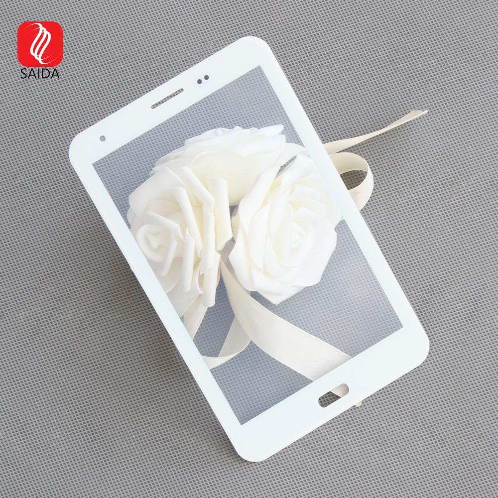 OEM CNC Polished White Design Tempered Glass Panel for Screen  2