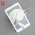 OEM CNC Polished White Design Tempered Glass Panel for Screen 