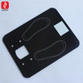 Customized Waterproof ITO Top Cover Glass for Bathroom Weight Scale