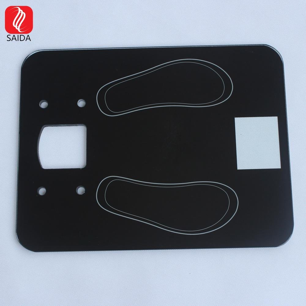 Customized Waterproof ITO Top Cover Glass for Bathroom Weight Scale 3