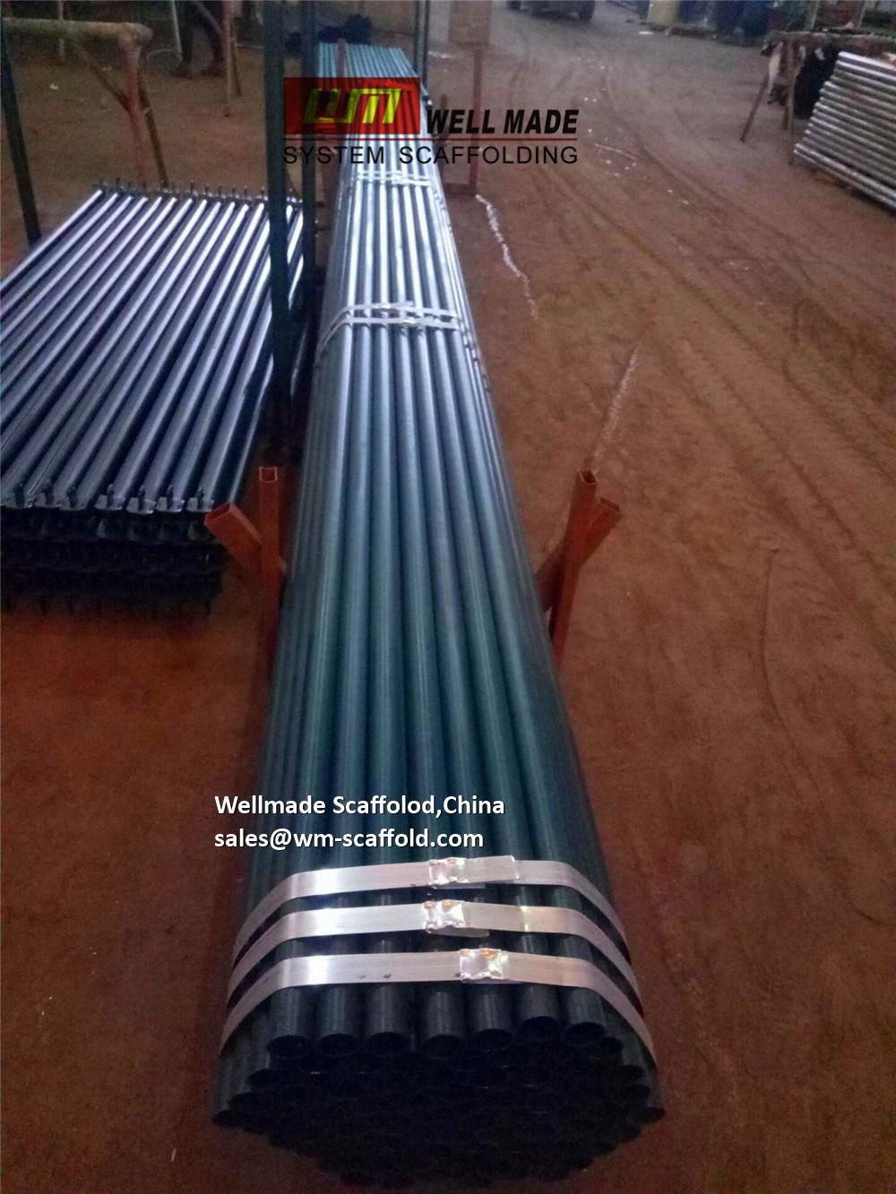 Building Construction Steel Scaffolding Pipe , BS1139/EN 39 5