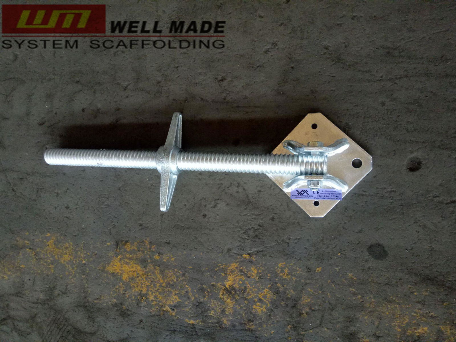 Building Scaffolding Base Jack Screw Jack for Shoring 4