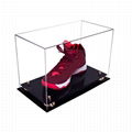 Luxury Sneaker Plexiglass Box Rotating 100% Clear Color Acrylic Shoe Case  1