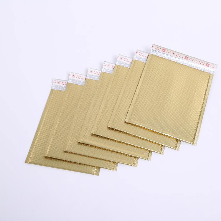 Colored metallic bubble wrap envelopes 5