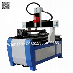 4 axis CNC Router 6090/6012/6012 for wood acrylic pvc cutting and engraving