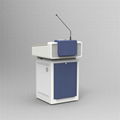 Steel Plastic Digital Lectern Elearning Podium Multimedia Rostrum 3