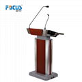 Aluminum Digital Pulpit for Conference Room and Church Smart Podium