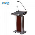 Aluminum Digital Pulpit for Conference Room and Church Smart Podium 4