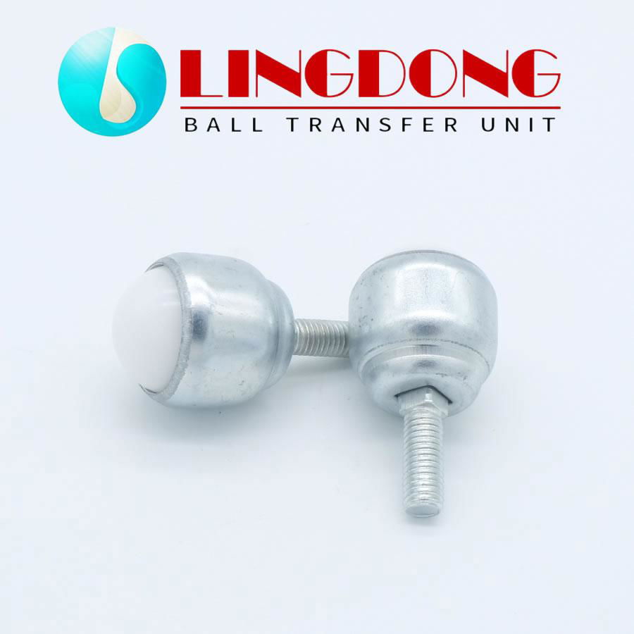 PL/CS Nylon Plastic Ball Wheel Roller Stud Thread Ball Transfer CY25D