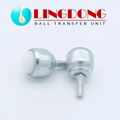 PL/CS Nylon Plastic Ball Wheel Roller Stud Thread Ball Transfer CY25D   