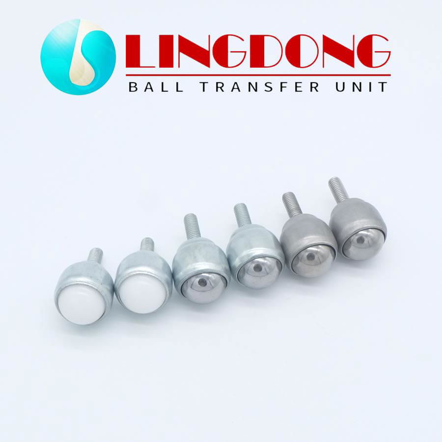 PL/CS Nylon Plastic Ball Wheel Roller Stud Thread Ball Transfer CY25D    2