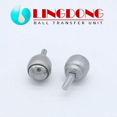 SS/SS 304 316 Ball Wheel Roller Stud Thread Ball Transfer CY-19D   