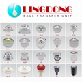 Metal Nylon Ball Rollers Round Head Stud with Thread Screw SP-8FL