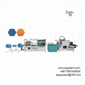 Honeycomb filter pleating machine