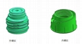 The screw thread mold is more complicated