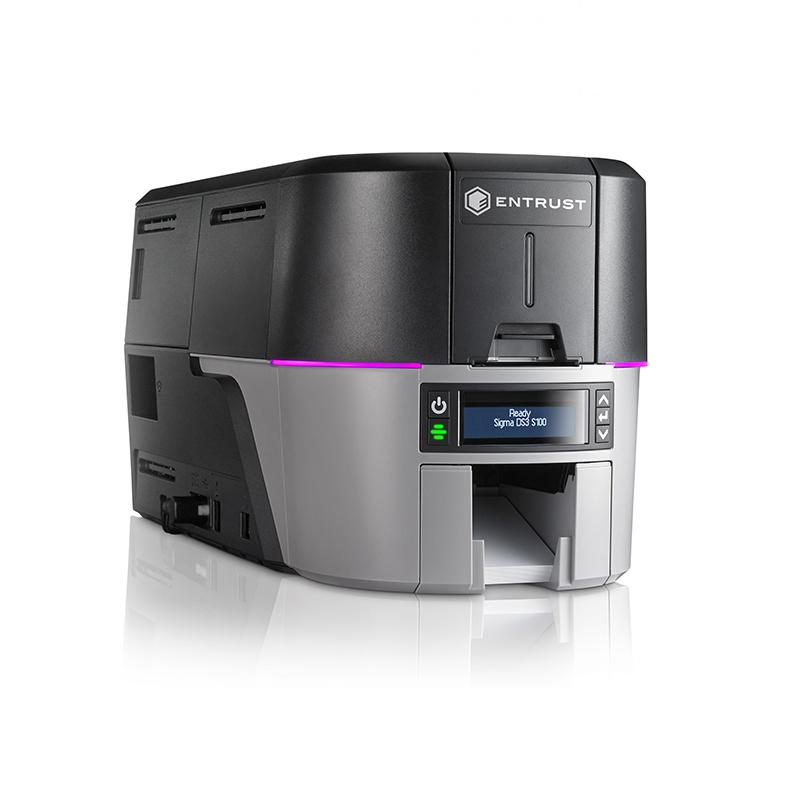 Entrust Sigma DS3双面证卡打印机价格牌PVC卡片健康证出入证 3