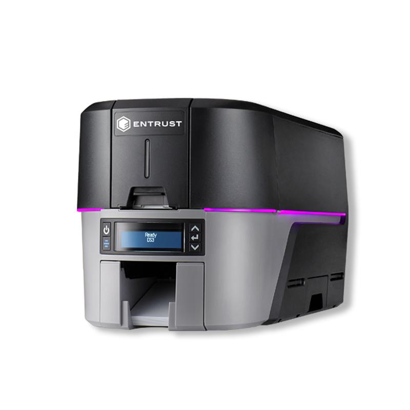 Entrust Sigma DS3双面证卡打印机价格牌PVC卡片健康证出入证 4