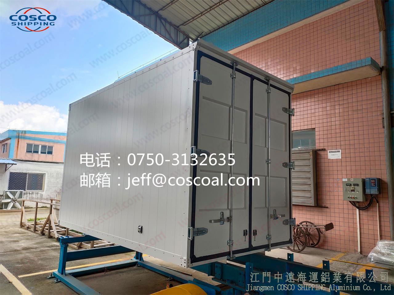 Aluminium Heavy Duty Van Truck Body for Transportation