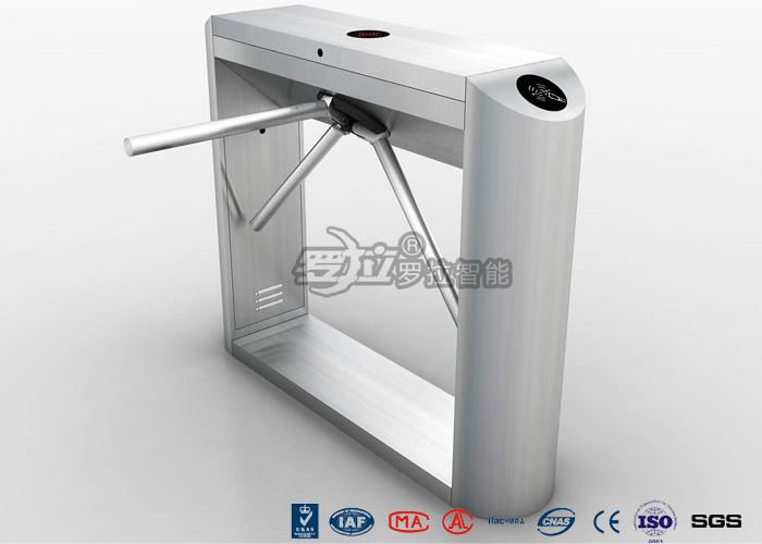Stainless Steel Tripod Barrier Gate With RFID Card