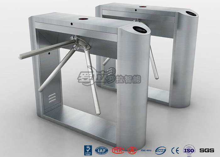 Stainless Steel Tripod Barrier Gate With RFID Card 2