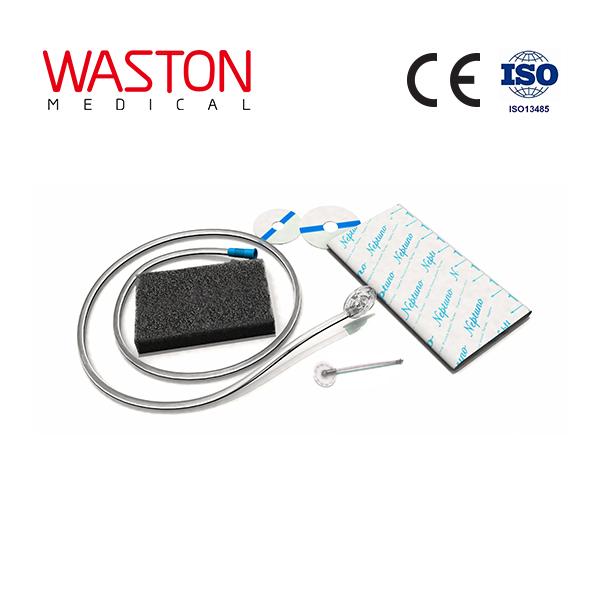 Wound Bodyguard Black Foam Disposable Negative Pressure Drainage Kit(Neptuno II) 1