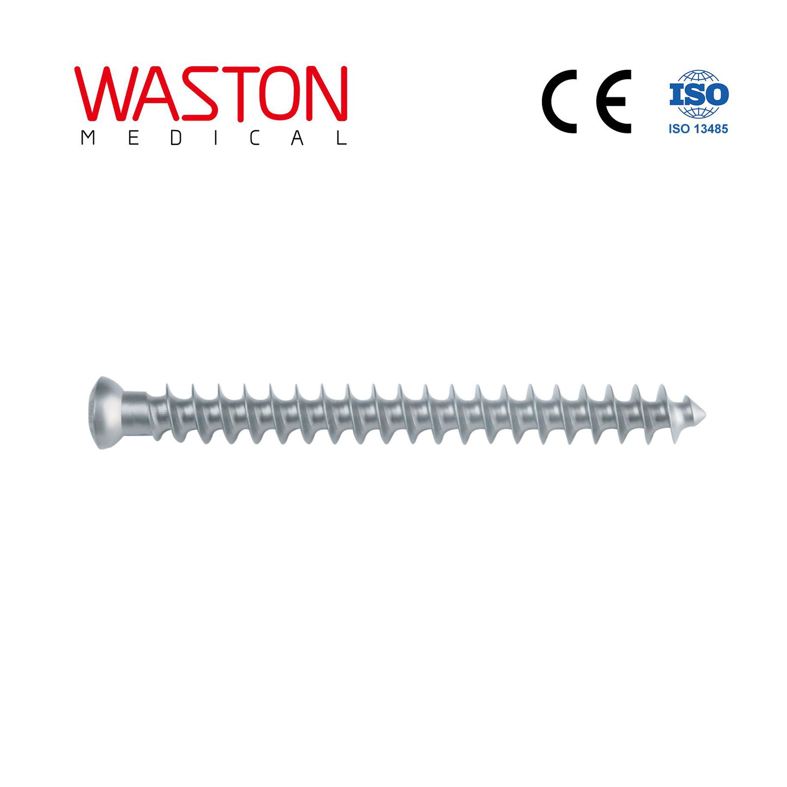 4.0mm Cancellous Screw Implants Bone Graft Orthopaedics Tornillo CE ISO 