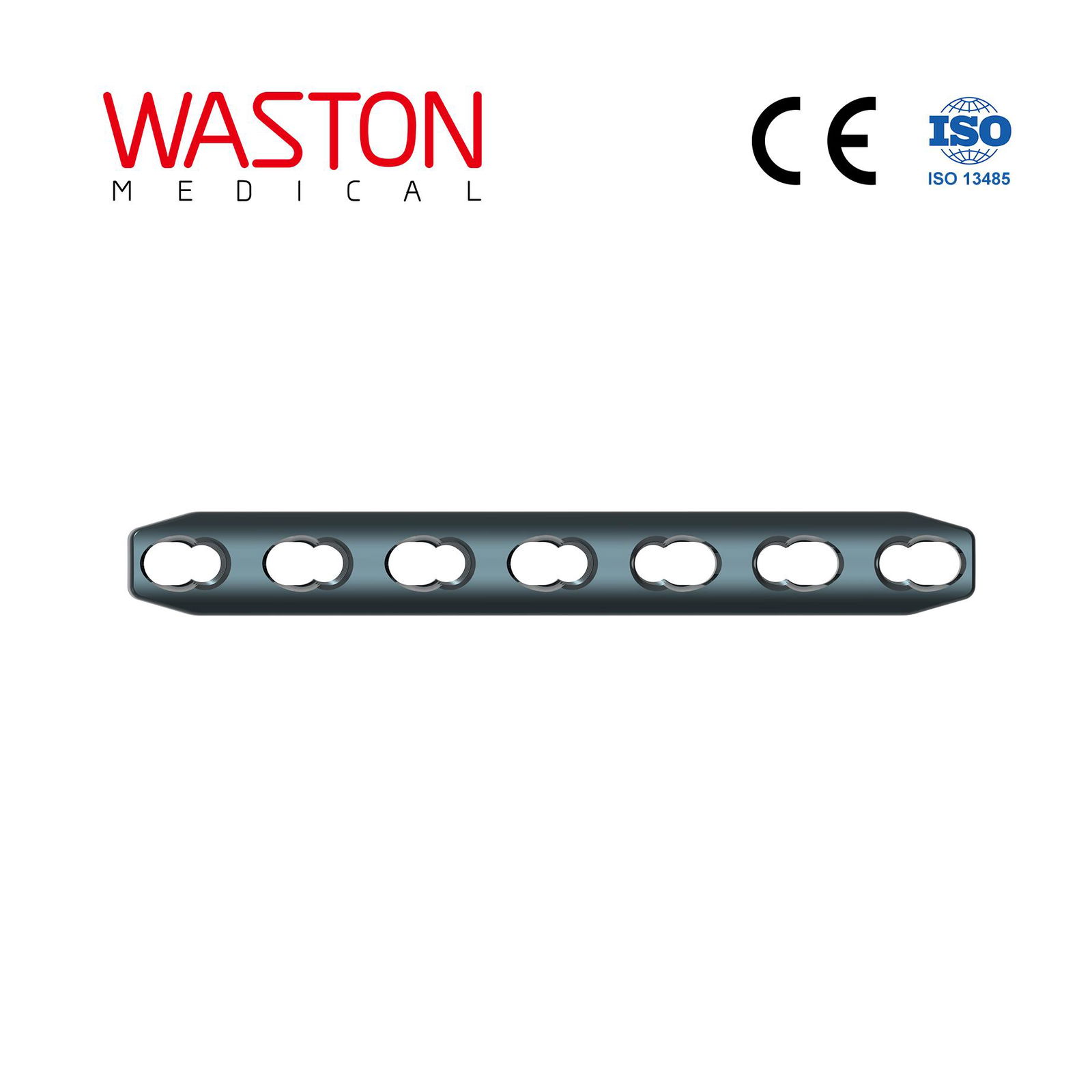 Humerus Shaft Fracture LOC Plate Orthopedic Implants Pure Titanium CE