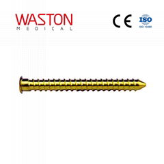 Fully-threaded Implants Bone Graft Orthopaedics CE Self-tapping LOC Screw 