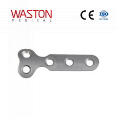 Orthopedic Implants Trauma Fracture Mini Placa CE T-metacarpal Plates 