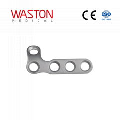 Orthopedic Implants Trauma Fracture Mini Placa CE L-phalange Plates