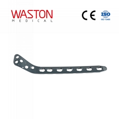 Orthopedic Implants Pure Titanium CE Proximal Lateral Tibial LOC Plate (LISS) 