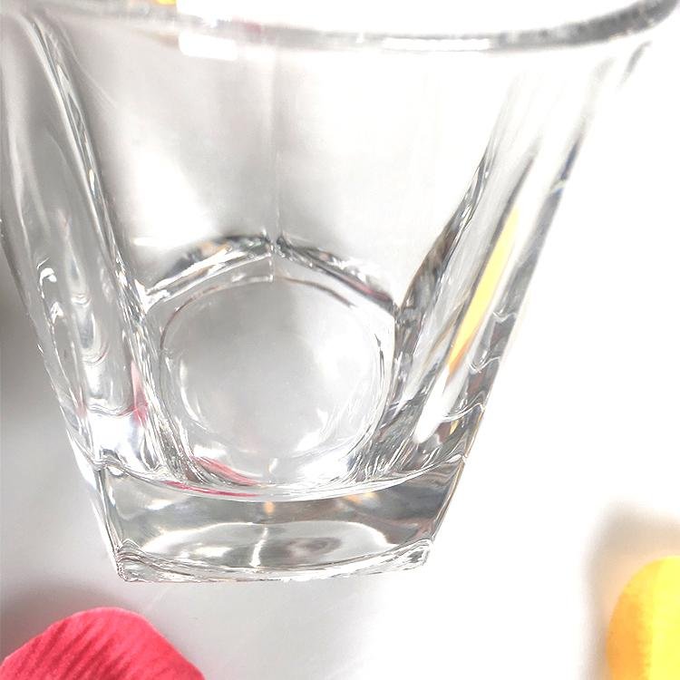 whisky glass water glass pentagonal water glass 205ml 3