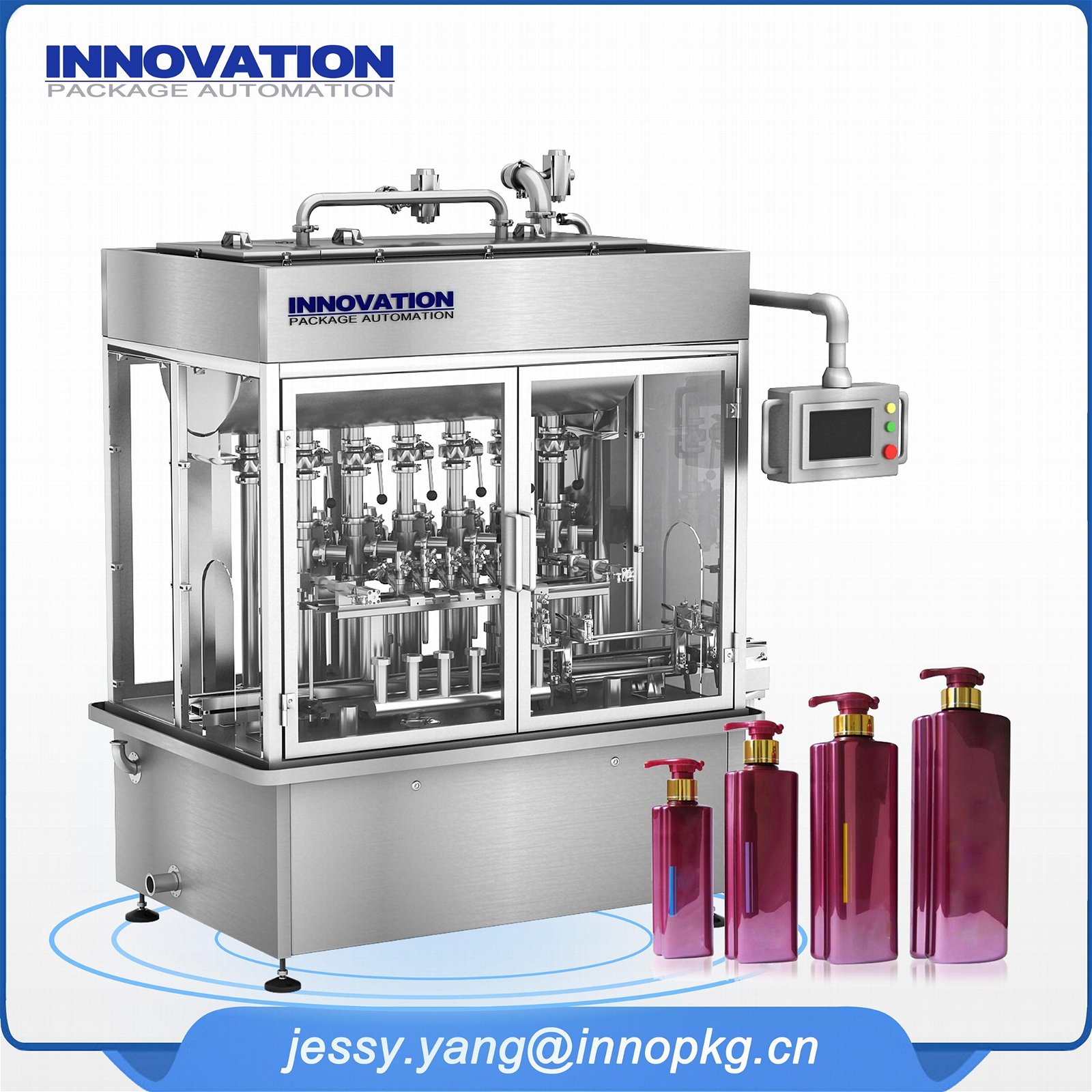 Hair Oil and Shampoo Oil Filling and Capping Line  