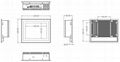 8寸工業一體機觸摸電腦全封閉無風扇結構DW-080TPC-AF工控機 2