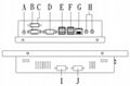 10.1寸寬屏觸摸一體機DW-101TPC-B3工控機工業電腦 3