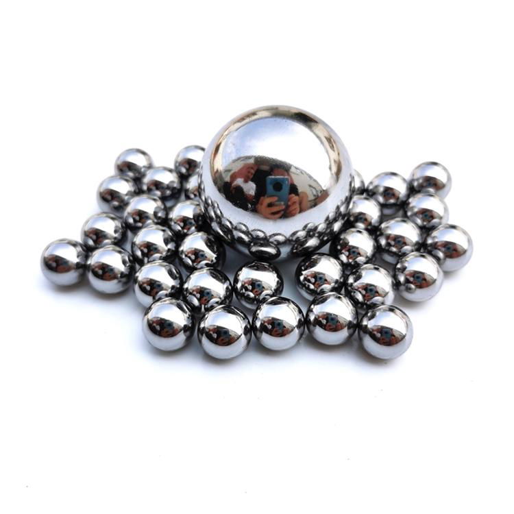 Steel ball manufacturer provides 6mm 7.14mm9mm solid environmental steel ball 4