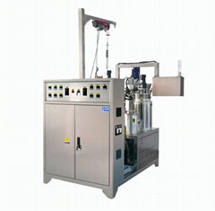 High temperature elastomer Polyurethane casting machine