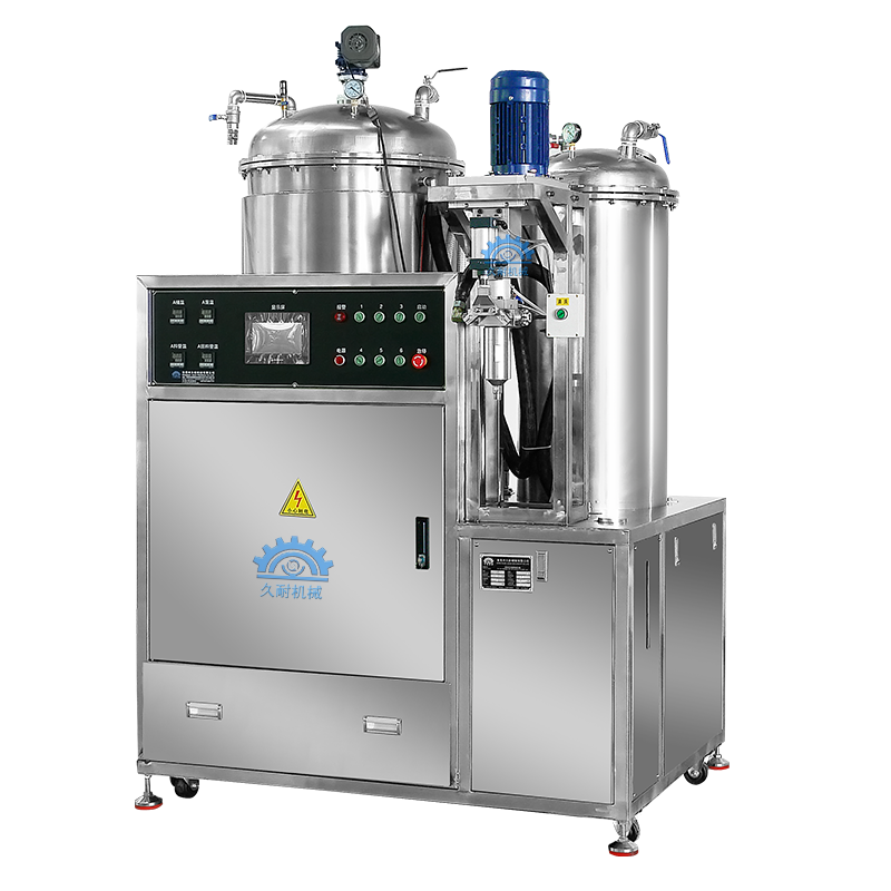 High temperature polyurethane elastomer casting machine