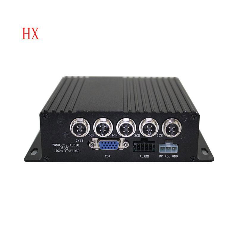 trcuk 4channels sd mdvr AHD 720P Mobile dvr with VGA CVBS interface 2