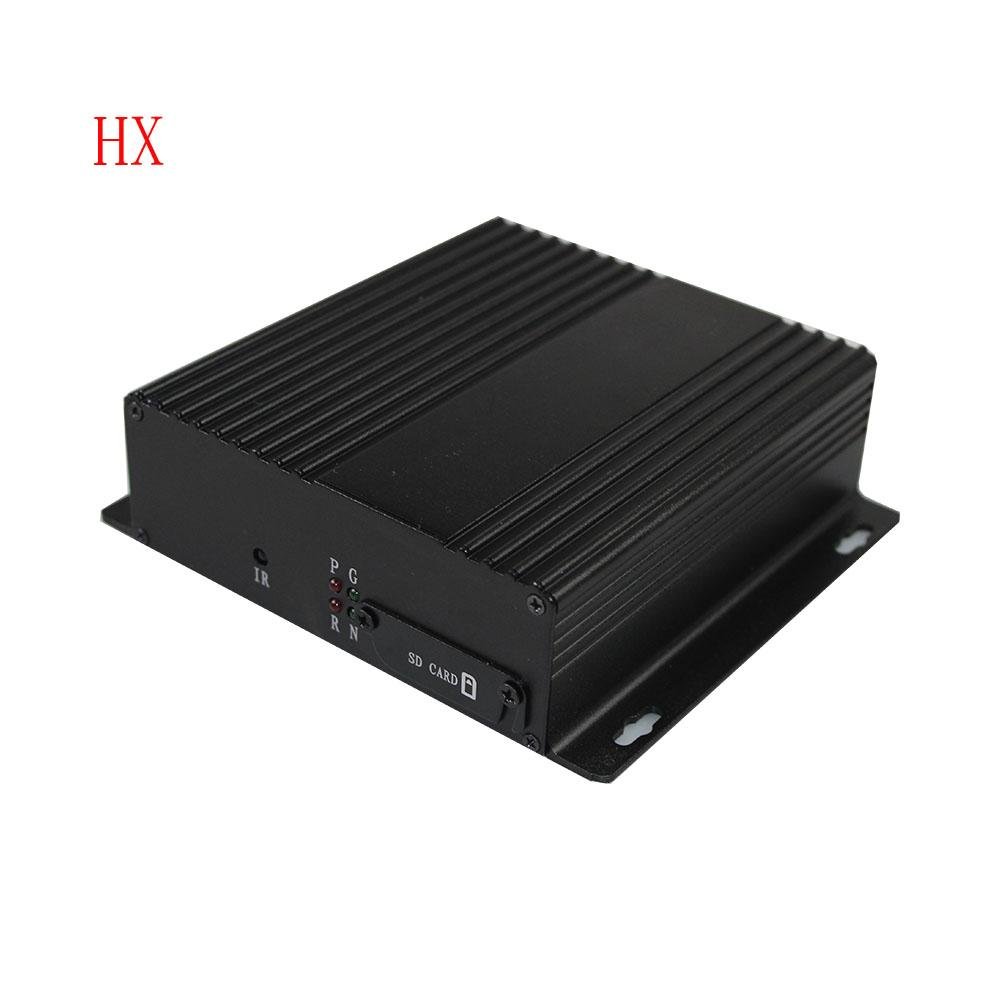 trcuk 4channels sd mdvr AHD 720P Mobile dvr with VGA CVBS interface 4